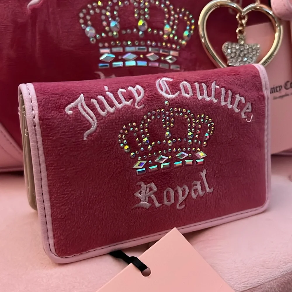 🩷Juicy Couture Royal couture bowler bag set - Picture 5 of 13